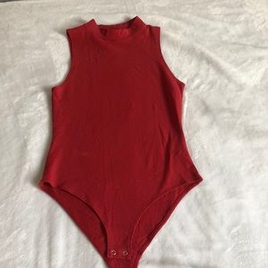 Rustic red bodysuit